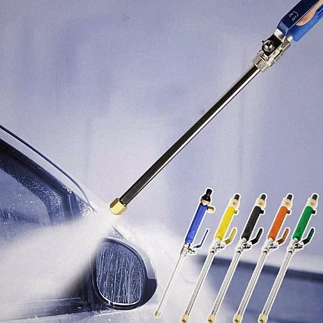 High Pressure Water Spray Gun for Car Washing Garden Hose 15m Spray Distance