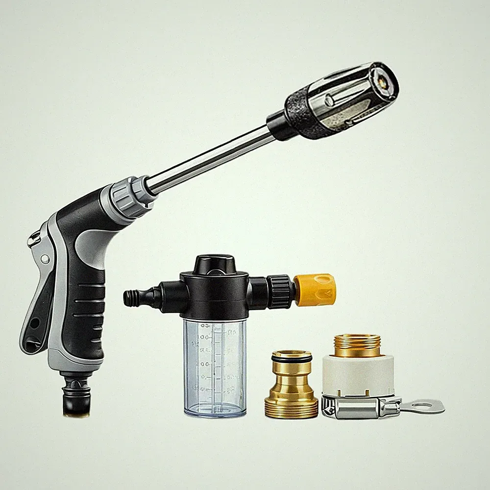 High Pressure Water Spray Gun for Garden Hose Car Washer Garden Cleaning Tool