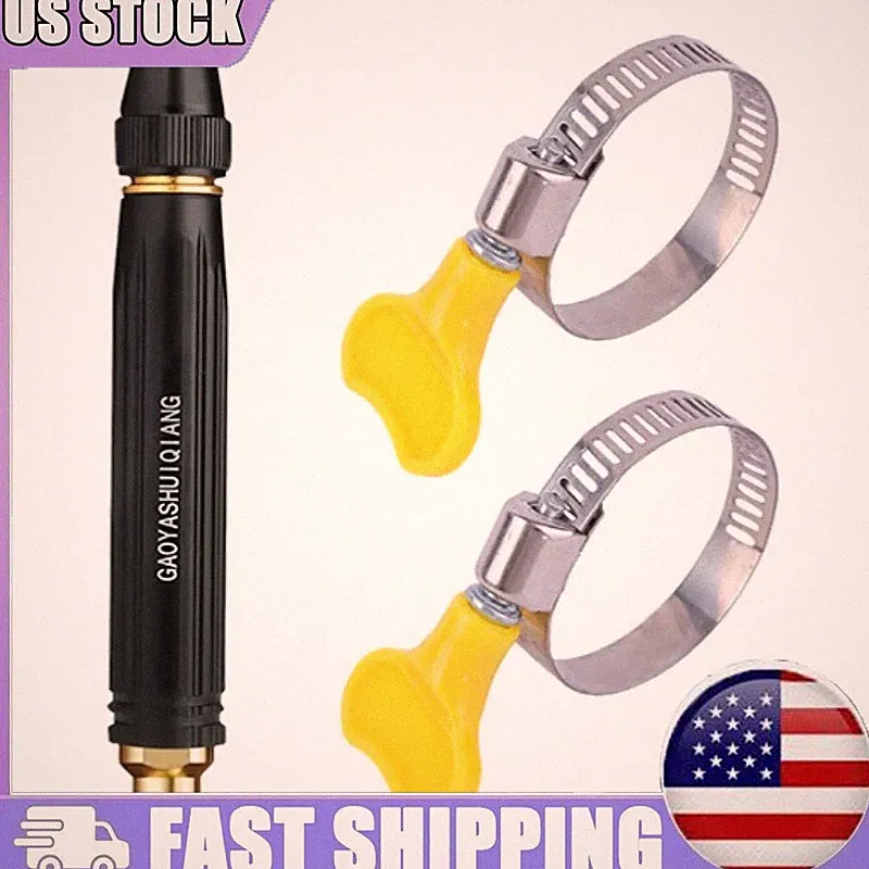 High Pressure Water Spray Gun Hose Nozzle Car Garden Cleaning Tool US