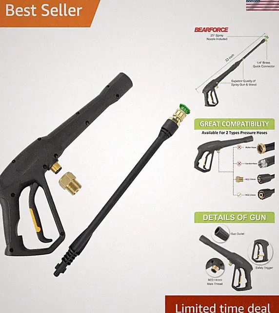 High Pressure Water Spray Gun Kit