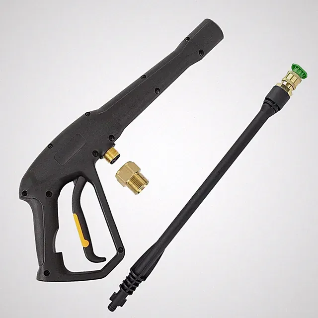 High Pressure Water Spray Gun Wand Jet Nozzle Tips & M22-15 Connector, Compat...