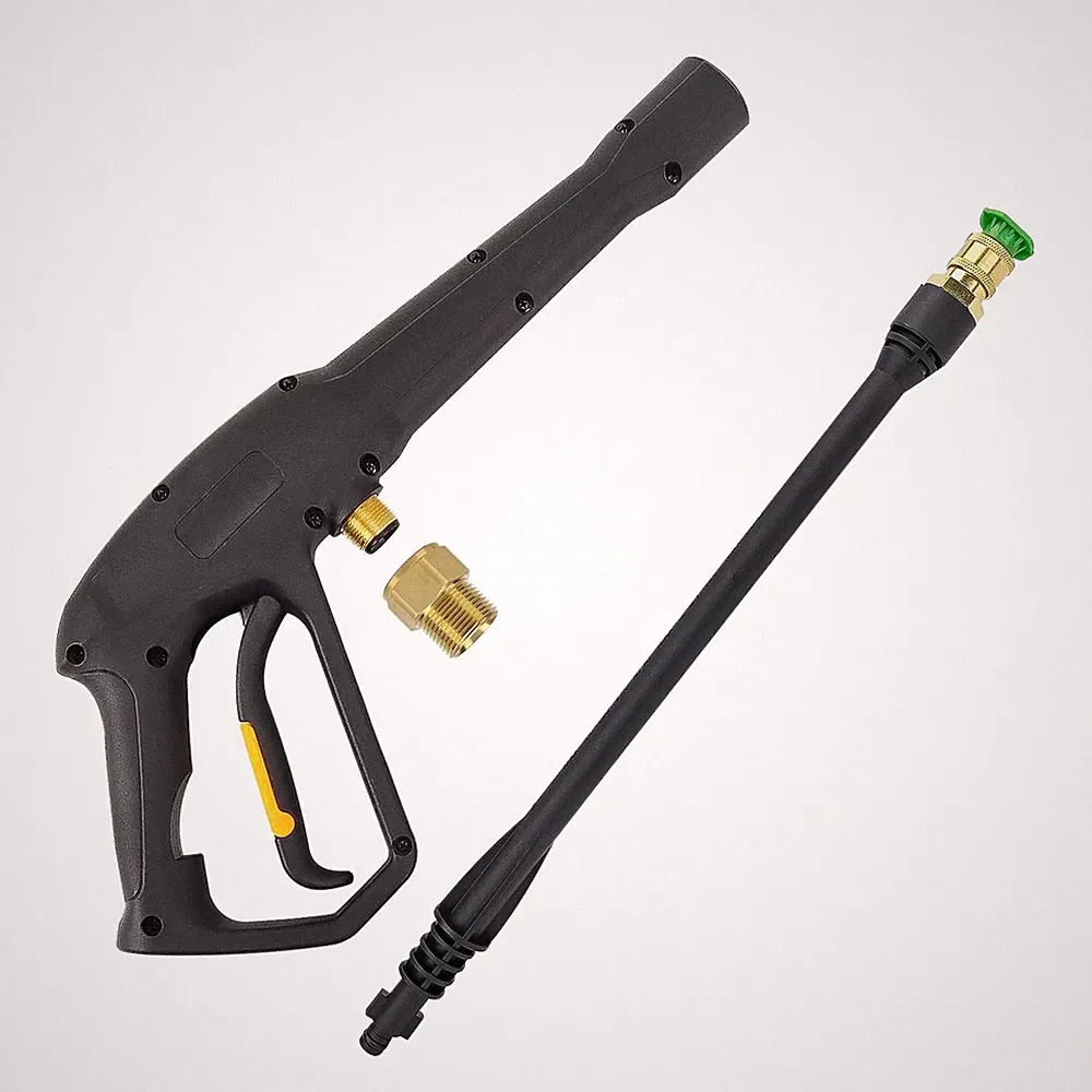 High Pressure Water Spray Gun Wand Jet Nozzle Tips, Power Washer Water Gun