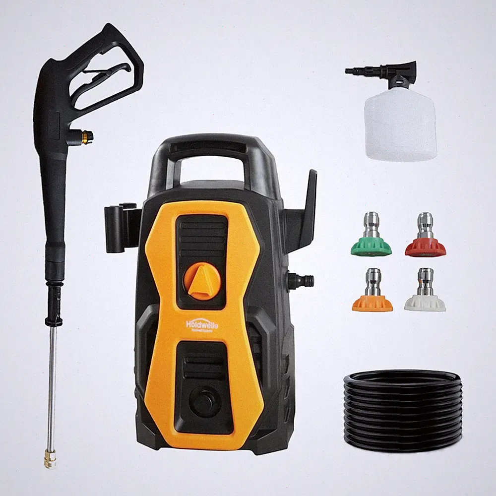 HoldwellS Electric Pressure Washer, 1700 Max PSI 1.76 Max GPM