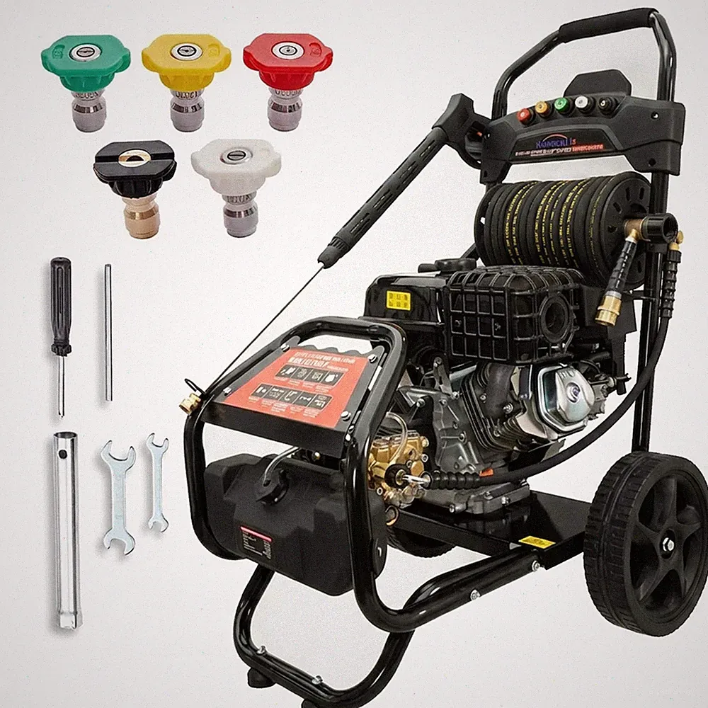 HoldwellS Gas Pressure Washer 4400 PSI 4.0 GPM Gas Powered Pressure Washer