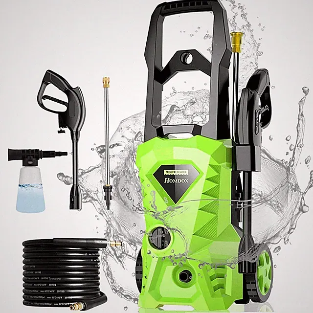 Homdox 2500 PSI Max 1900 PSI Rated Electric Pressure Washer 1600W -NEW