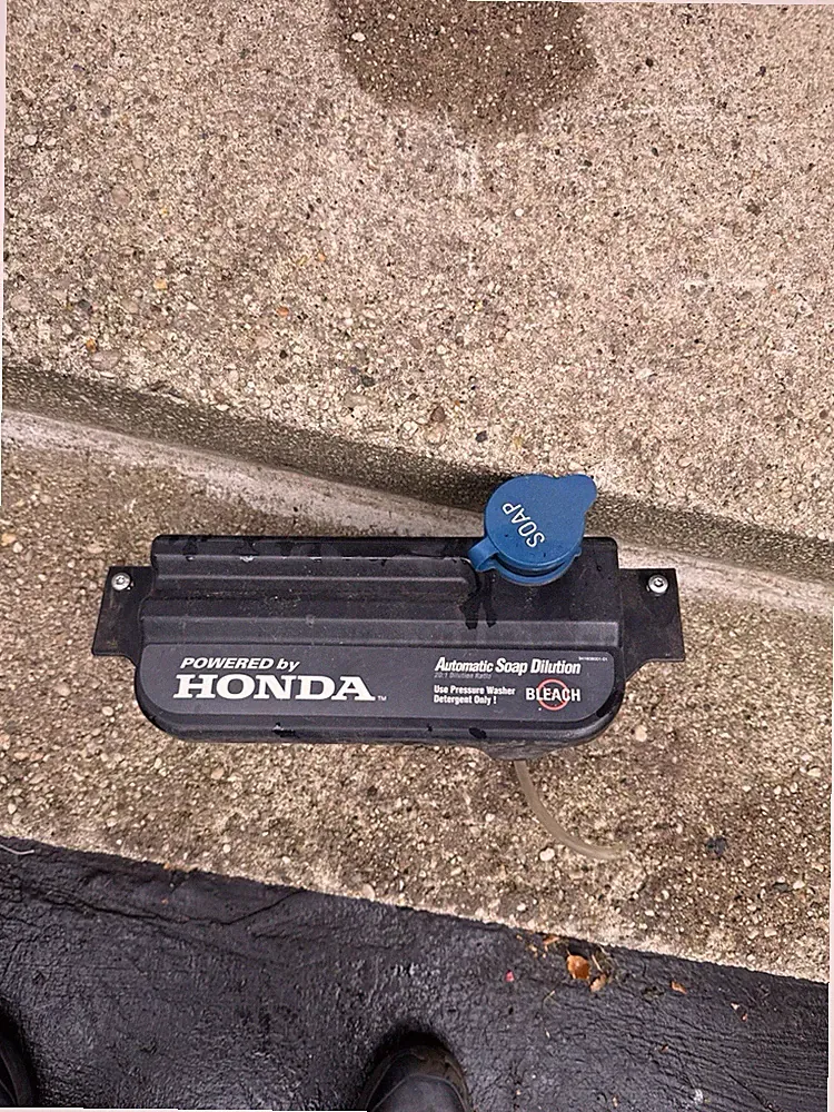 Homelite OEM 580875008 Pressure Washer Detergent Tank With Hardware