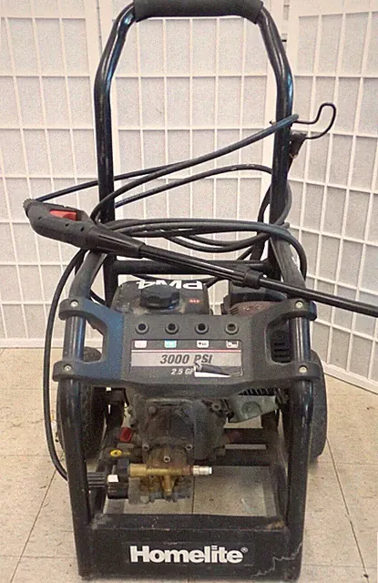 HOMELITE PM4 PRESSURE WASHER 3000 PS1 2.5 GPM (G124106-1 (RO) FRNT)