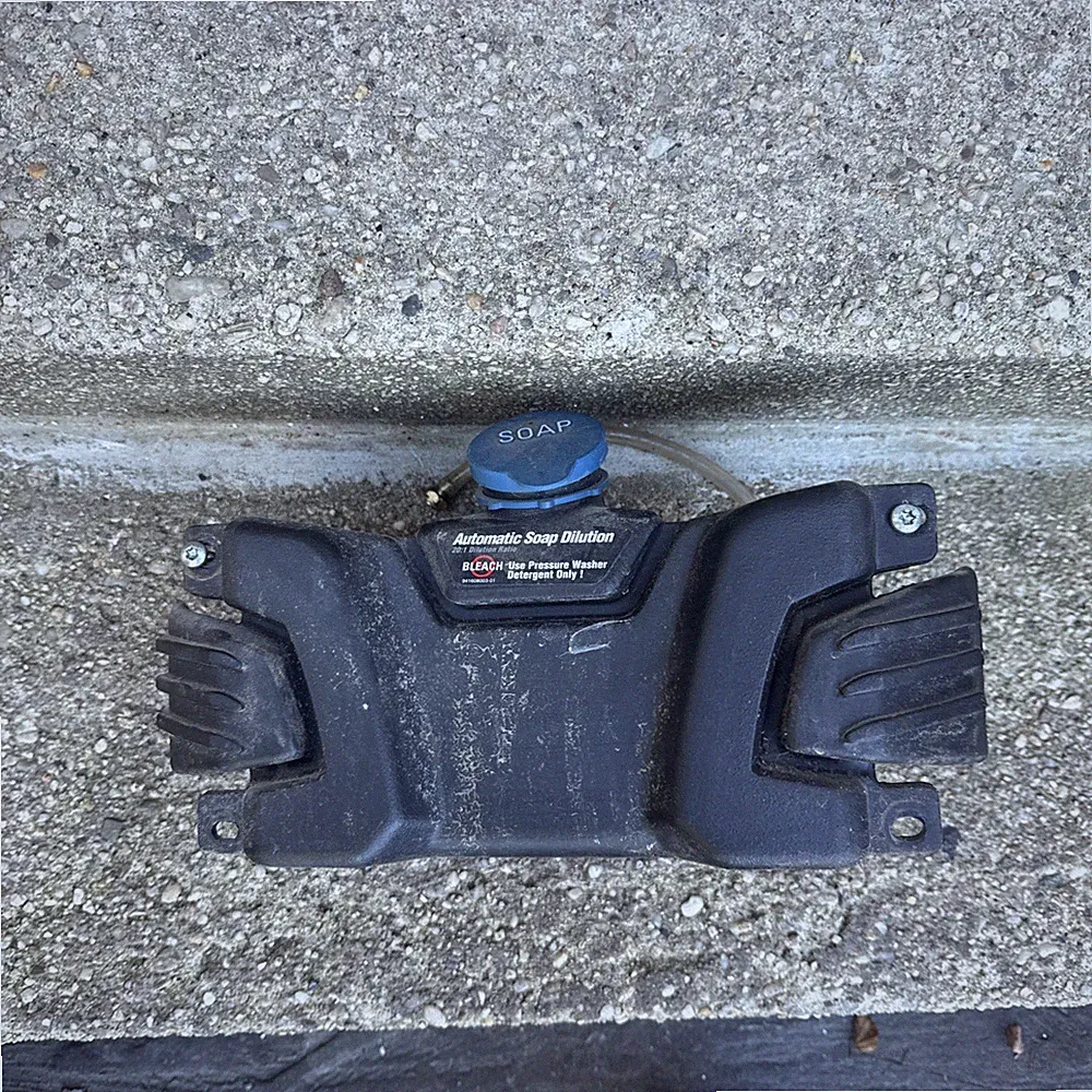 Homelite Ryobi OEM 580875010 Pressure Washer Detergent Tank With Top Hardware