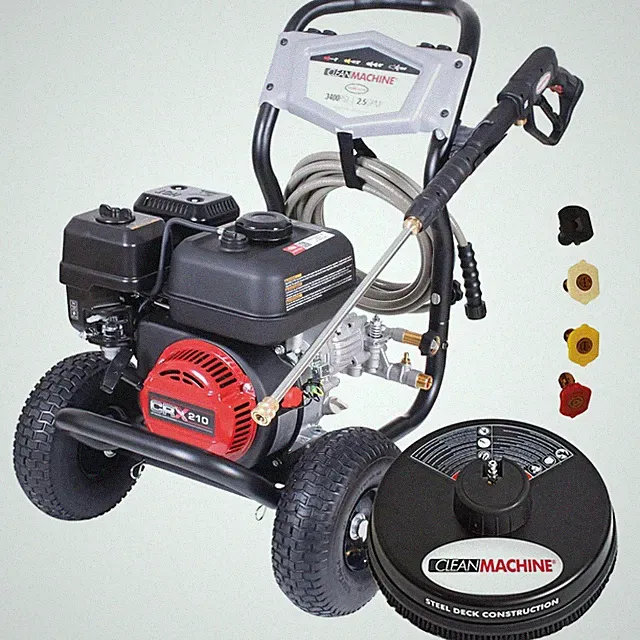 Homeowner Pressure Washer - Simpson 3400 PSI Gas 2.5 GPM w Surface Cleaner