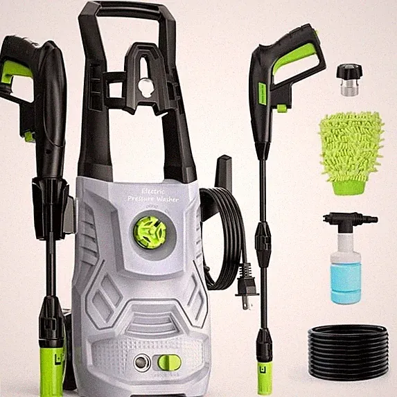 HOMSHADE ELECTRIC PRESSURE WASHER 4200PSI MAX 2.6 GPM POWER WASHER - GRAY