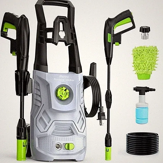 HOMSHADE ELECTRIC PRESSURE WASHER 4200PSI MAX 2.6 GPM POWER WASHER - GRAY