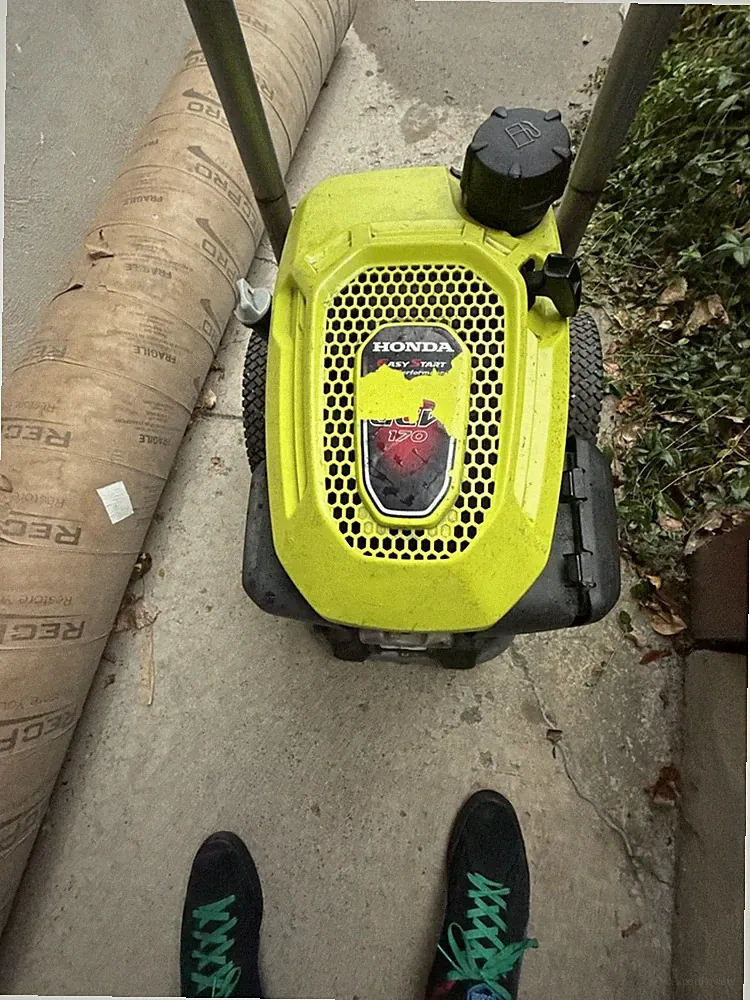 Honda powered Ryobi 3100 PSI 2.3 GPM Gas Pressure Washer