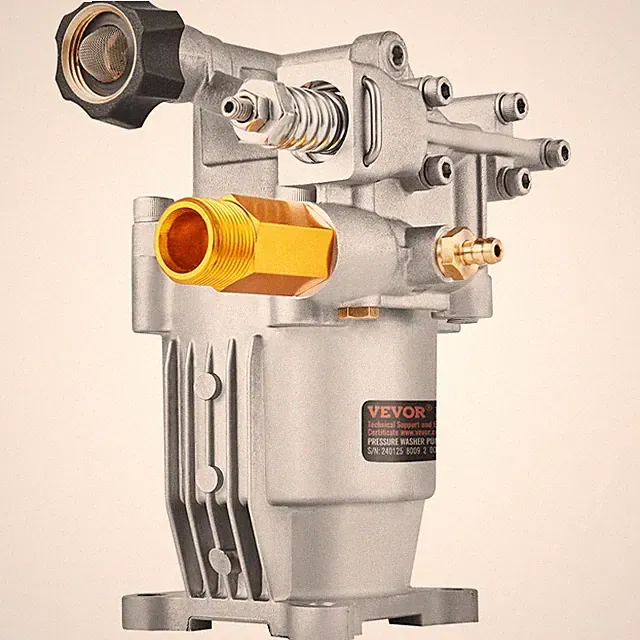 Horizontal 3/4in Shaft 3400PSI 2.5GPM Power Washer Replacement Pump