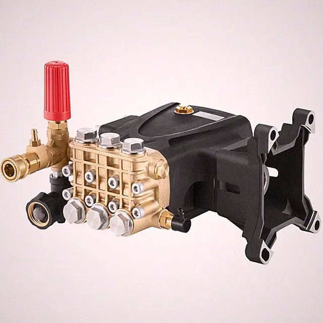 Horizontal Pressure Washer Pump 4200psi 4.2gpm 1in Shaft Triplex Plunger