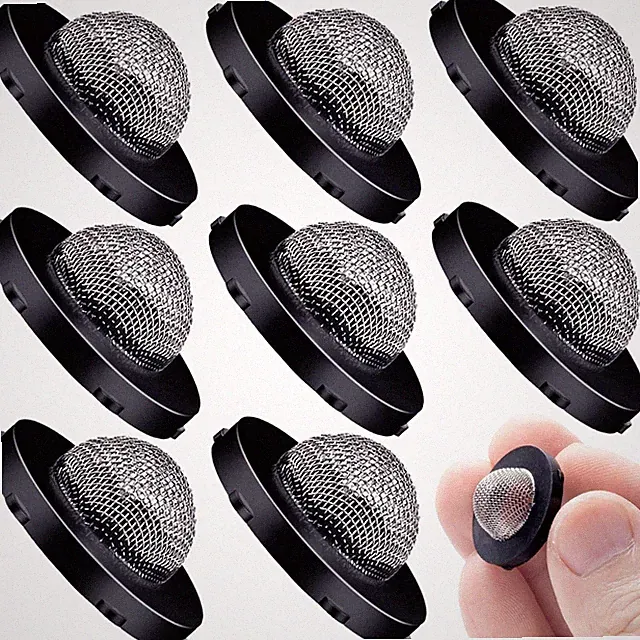 Hose Filter Washers Stainless Steel Hose Screen Inlet with Strainer Fittings Kit