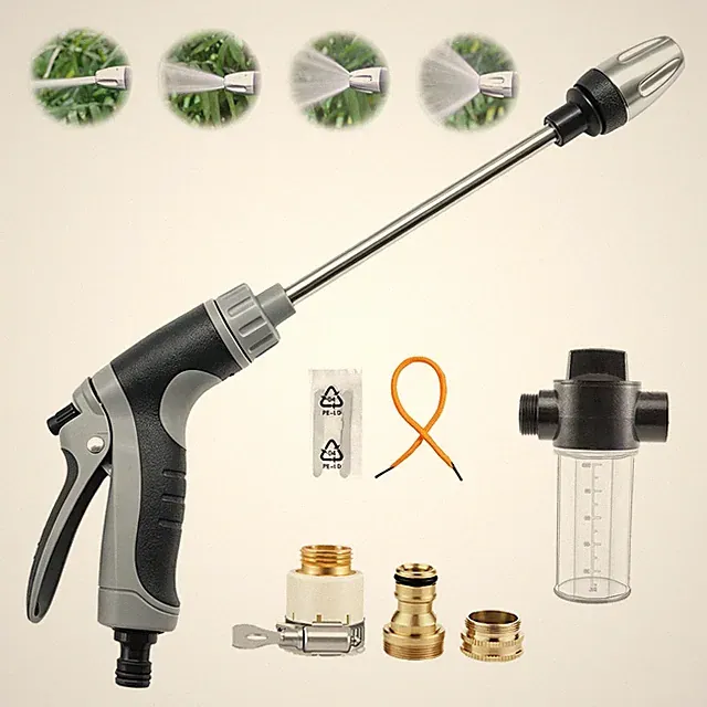 Hose Hawk Pro Pressure Washer Gun, High Pressure Hose Nozzle with 4 Spray Modes