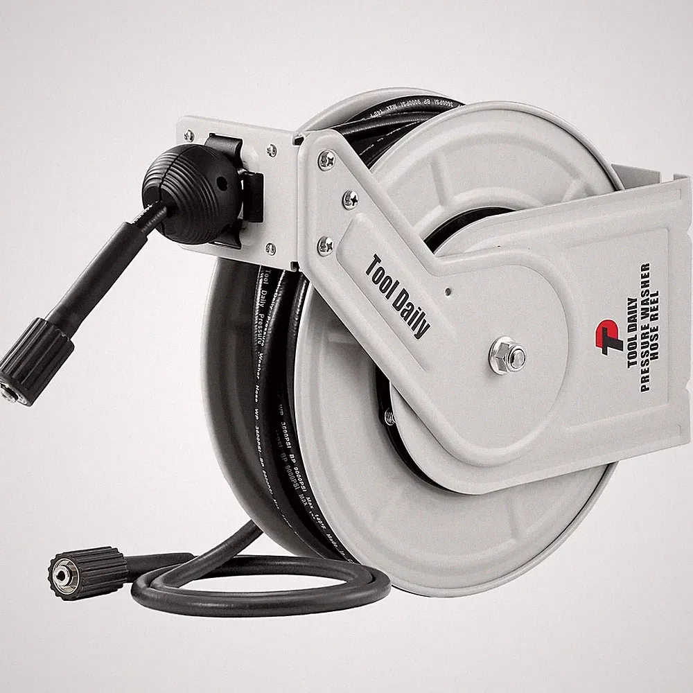 Hose Reel Pressure Washer 60FT Retractable Tool Daily
