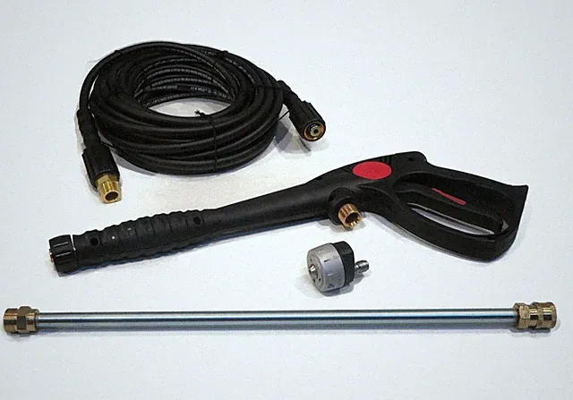 Hose, Spray Gun, Wand, 5-in-1 Nozzle for Homelite UT80522B, UT80953B, UT80953D