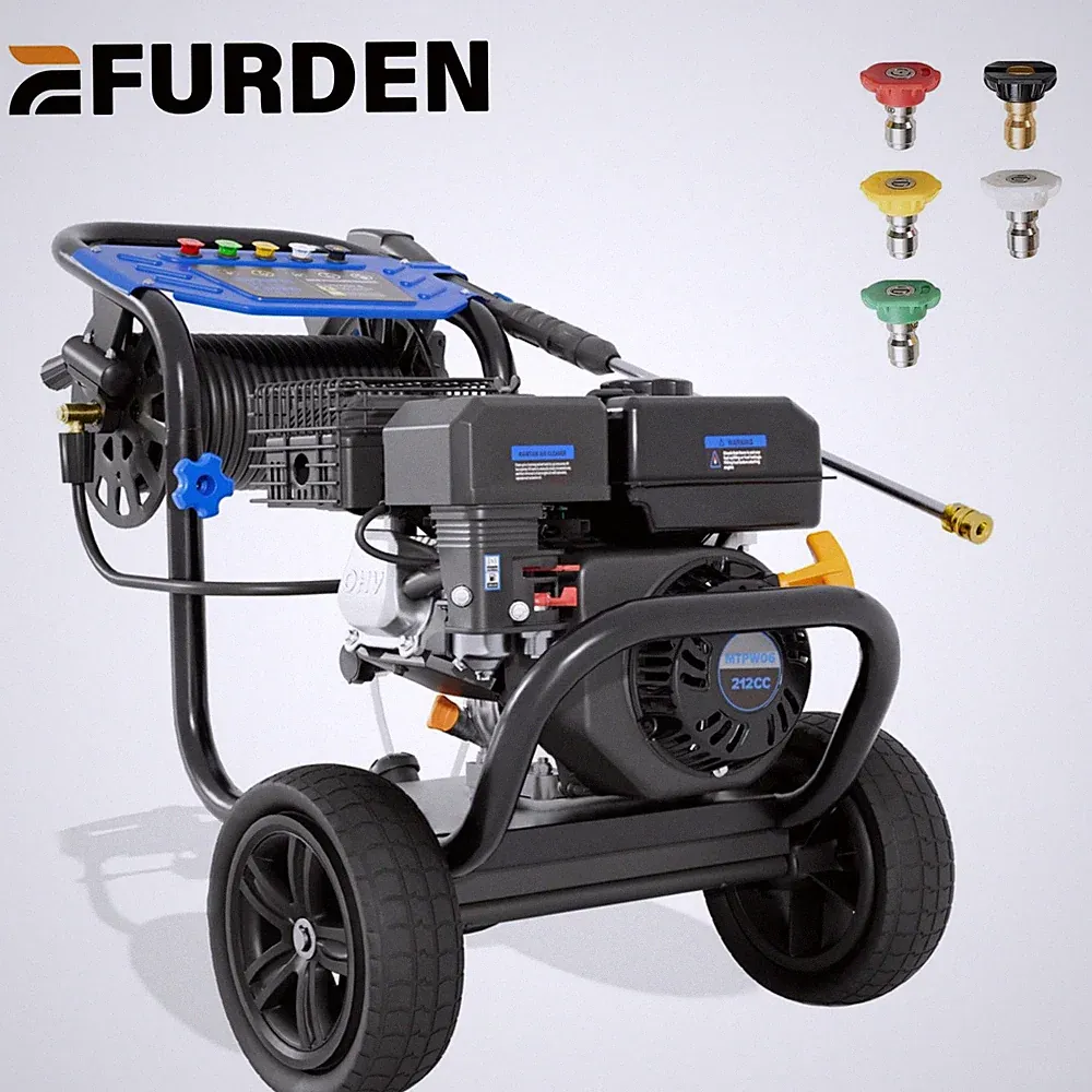 Hot！Efurden Gas Powered Washer 3600 PSI 2.3 GPM Cold Water Gas Pressure Washer