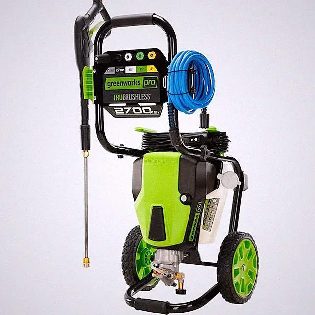 HOT SALE Greenworks Pro 2700-PSI 2.3-GPM Cold Water Electric Pressure washer