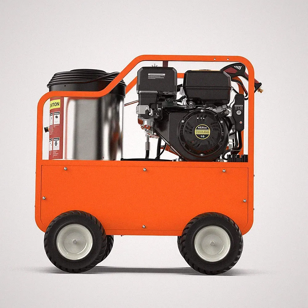 Hot Water High-Pressure Washer 13.5HP Gasoline，Water Pump 4000PSI 4GPM Free ship