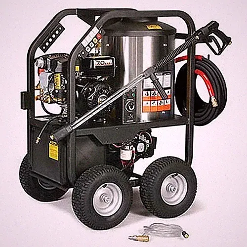 Hot Water Pressure Washer - 3,500 PSI - Electric Start - 3.5 GPM - 12 Volt DC