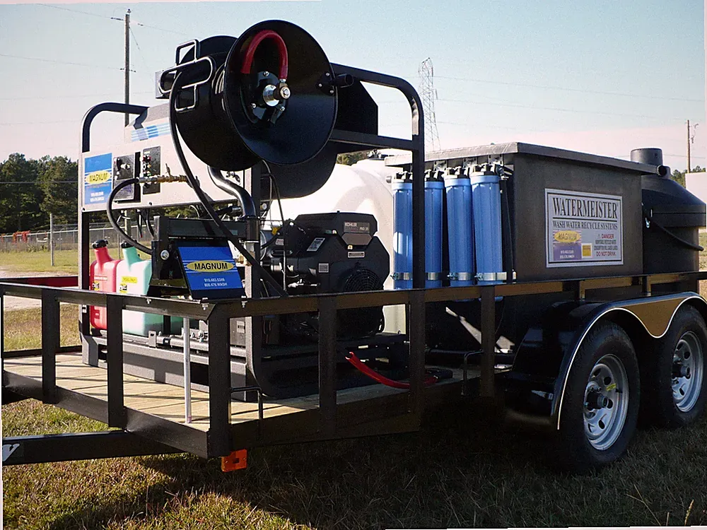 HOT WATER PRESSURE WASHER & RECYCLING PORTABLE SYSTEM