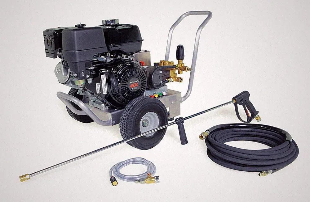 Hotsy Cold Water Pressure Washer 2700 PSI 3.0 GPM Gas Engine Belt Drive