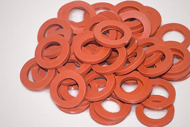 Hourleey Garden Hose Washer Rubber, Heavy Duty Red Rubber Washer Fit All Standar
