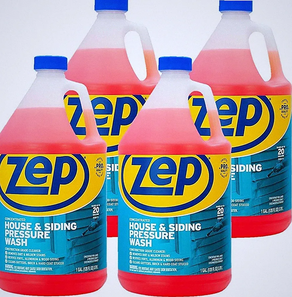House and Siding Pressure Wash Cleaner - 1 Gallon (Case of 4) ZUVWS128 - Constru