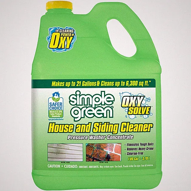 House Siding Cleaner Concentrate Peroxide Mold Mildew Vinyl Wood Brick 1 Gal