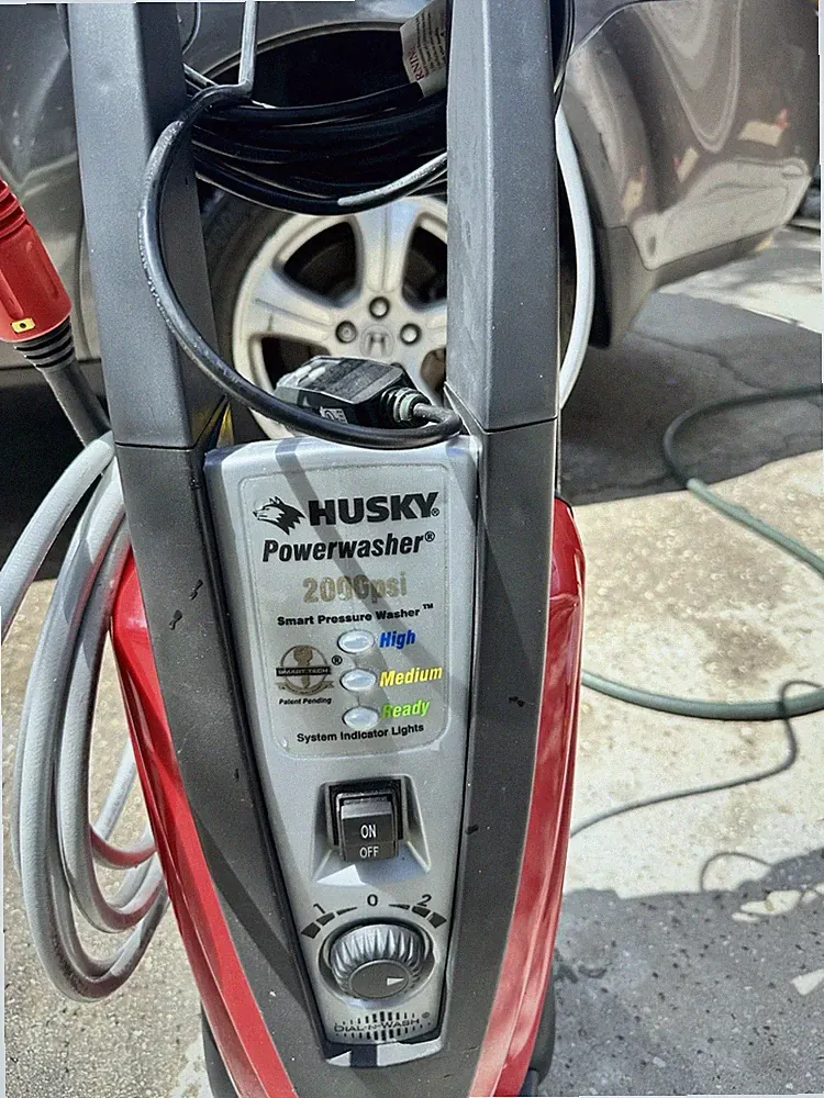 Husky Powerwasher 2000 PSI Cold Water Corded Electric Washer w/ Gun Hose