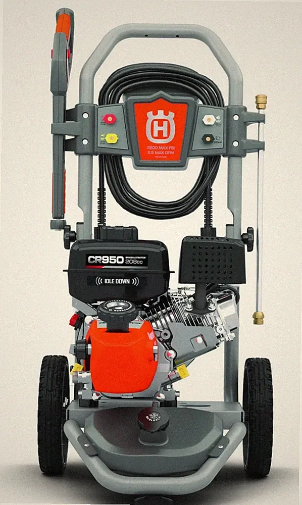 Husqvarna 3200 PSI Gas Pressure Washer – Briggs & Stratton Gas Power Washer