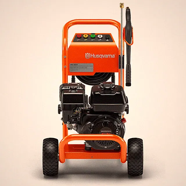 Husqvarna 967979401 HH36 2.5 GPM 3600 PSI Pressure Washer w/ 50 ft Flexible Hose