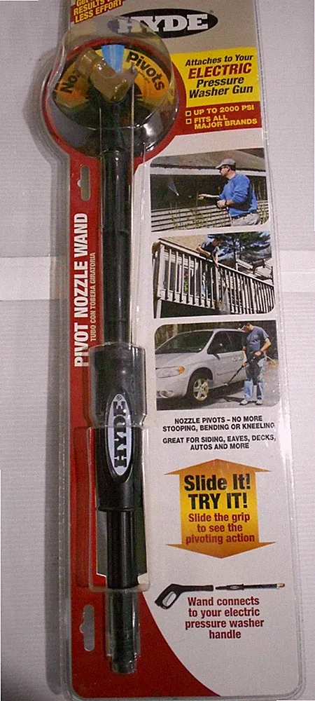 Hyde 28420 18" Electric Pivot Nozzle Pressure Washer Wand