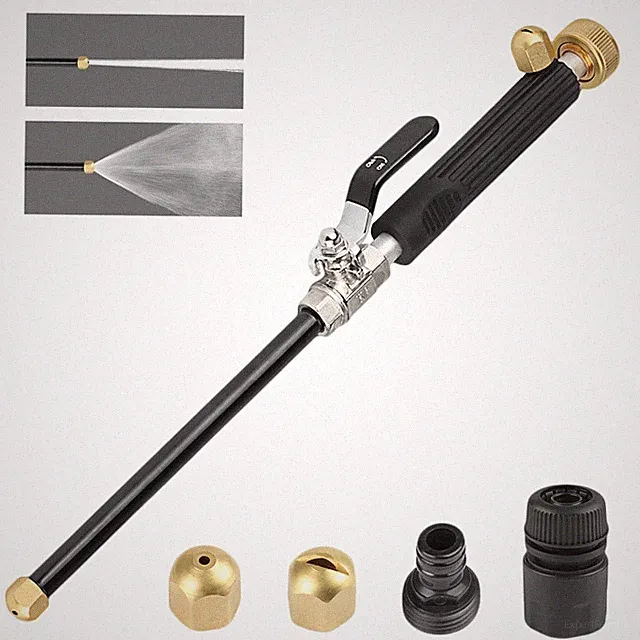 Hydro Jet High Pressure Power Washer Wand - Portable High Pressure Water 2 No...