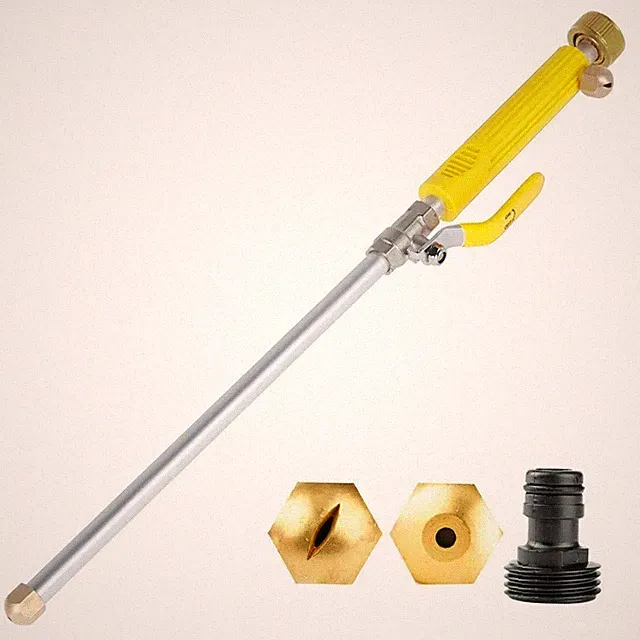 Hydro Jet High Pressure Power Washer Water Spray Gun Nozzle For Garden Car Hose