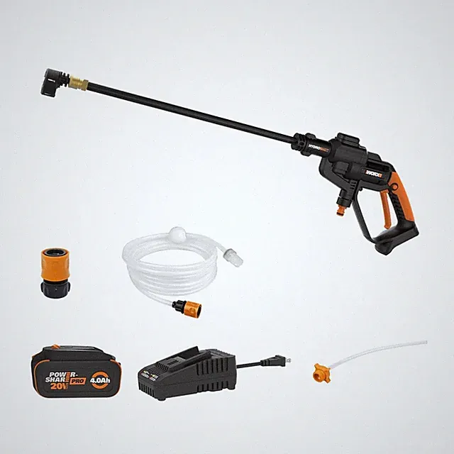 Hydroshot 20V Power Share 320 PSI Portable Power Cleaner -WG620 (Battery & Charg
