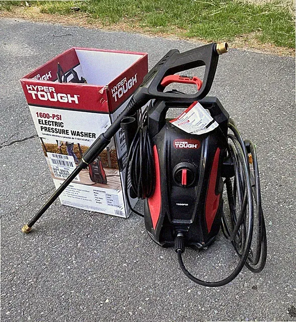Hyper Tough Electric Pressure Washer 1600PSI