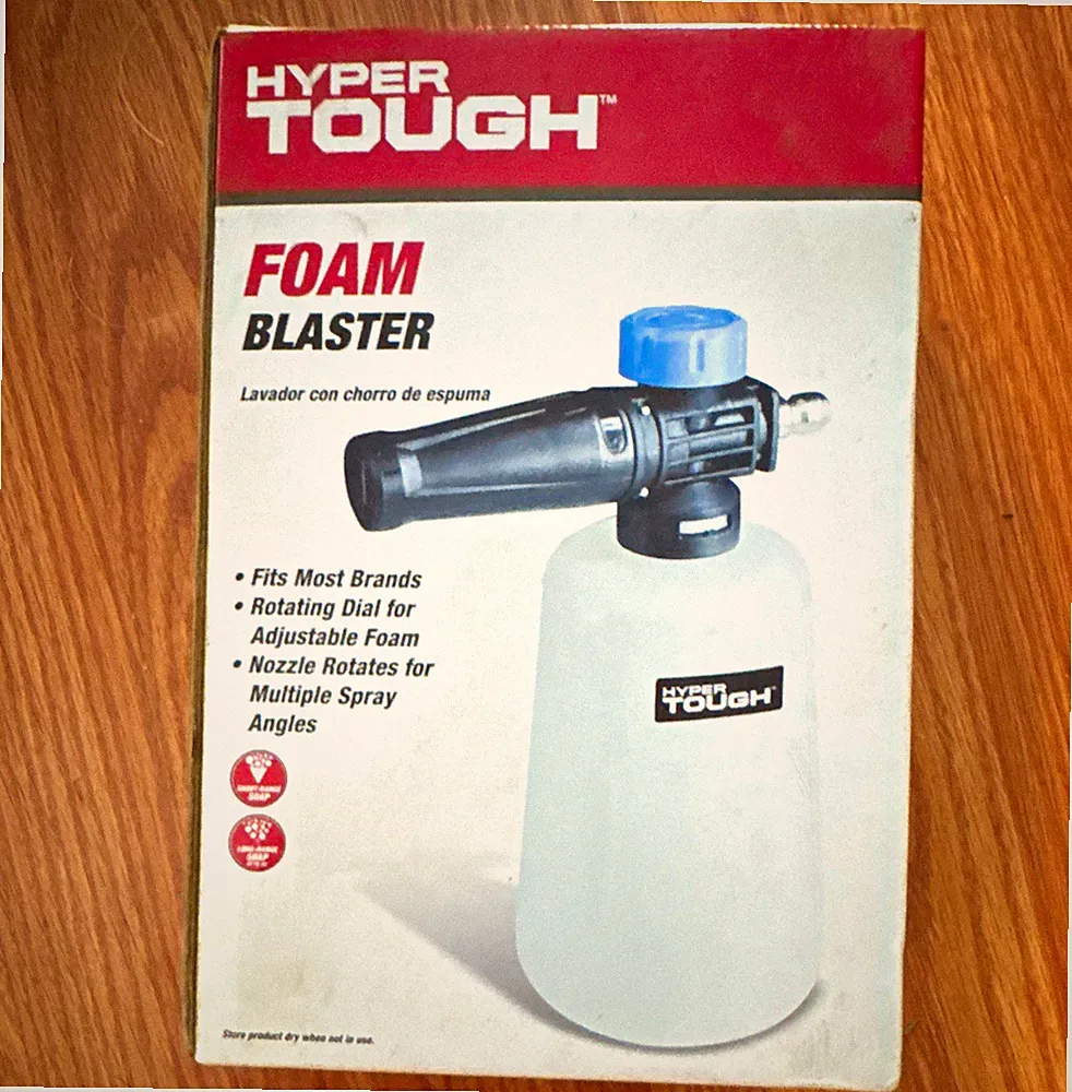 Hyper Tough Foam Blaster Foam Cannon Attachment for Pressure Washer AU02
