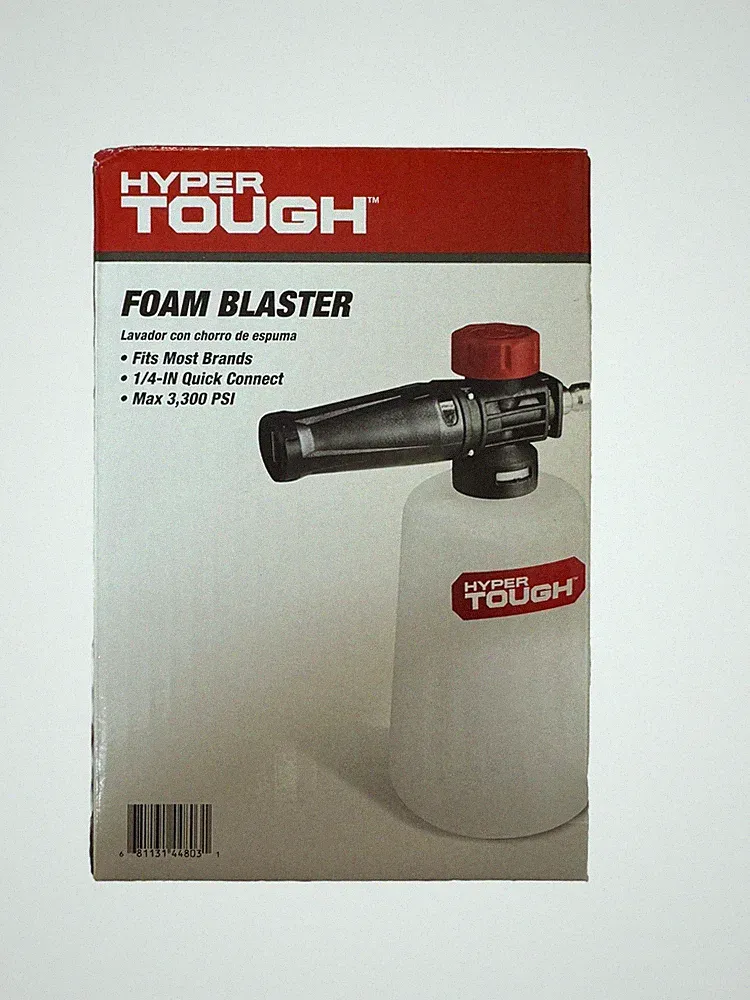 Hyper Tough Foam Blaster for Gas & Electric Pressure Washer, 25.4 fl oz