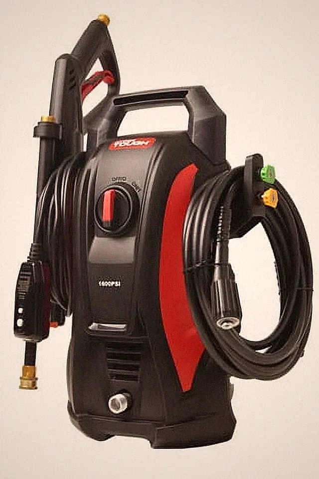Hyper Tough HY5504355916001 Electric Powered Cold Water Pressure Washer 1600 PSI