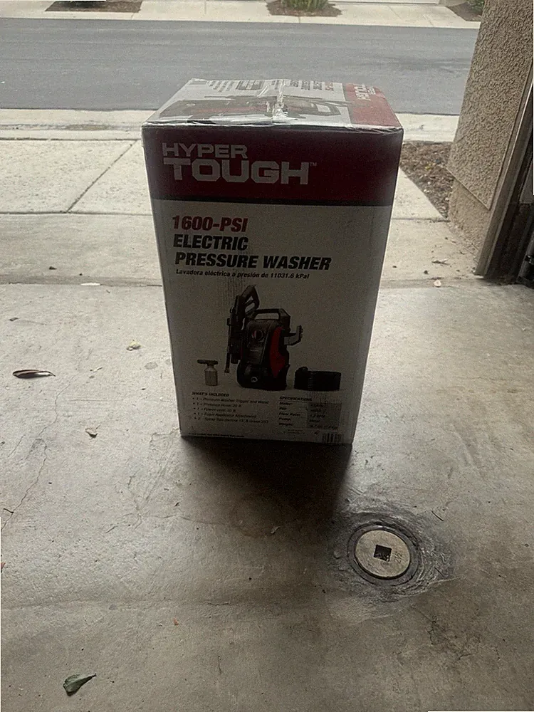 hyper tough pressure washer 1600 Psi