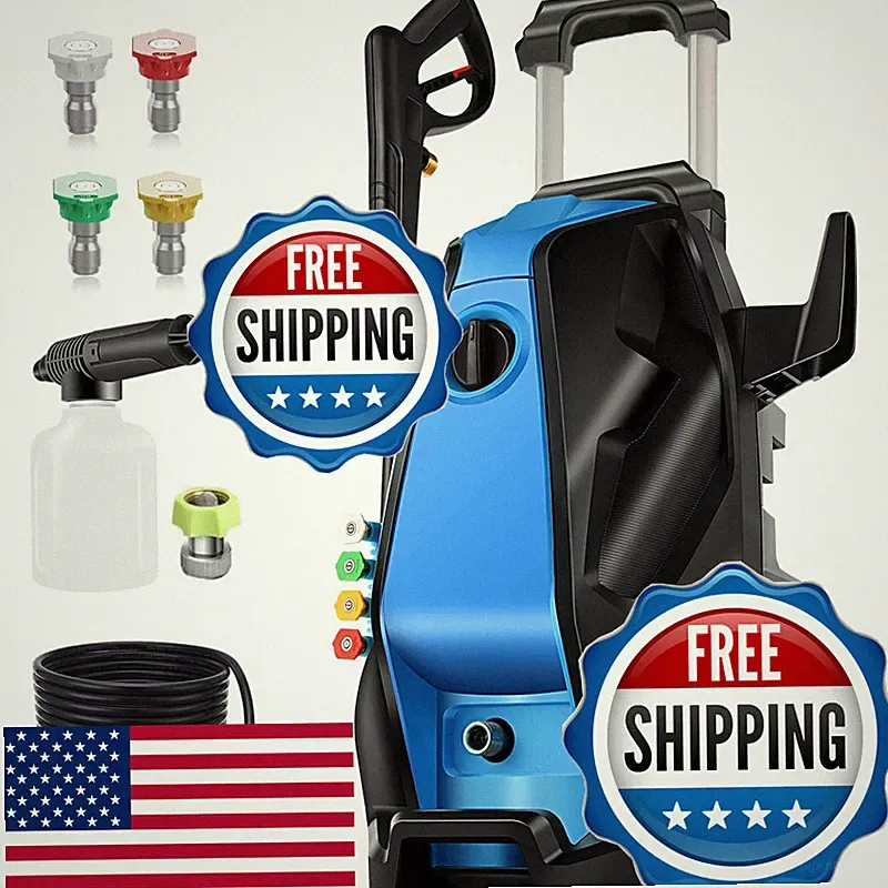 Imdot 5000Psi 4.0Gpm Heavy Duty Electric Pressure Washer 33 Ft Extension Hose 4