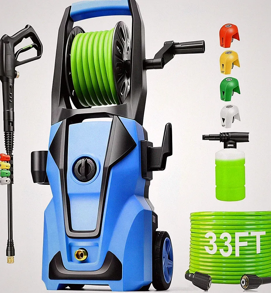 Imdot 5000PSI Electric Pressure Washer Portable Power Cleaner for Home & Car