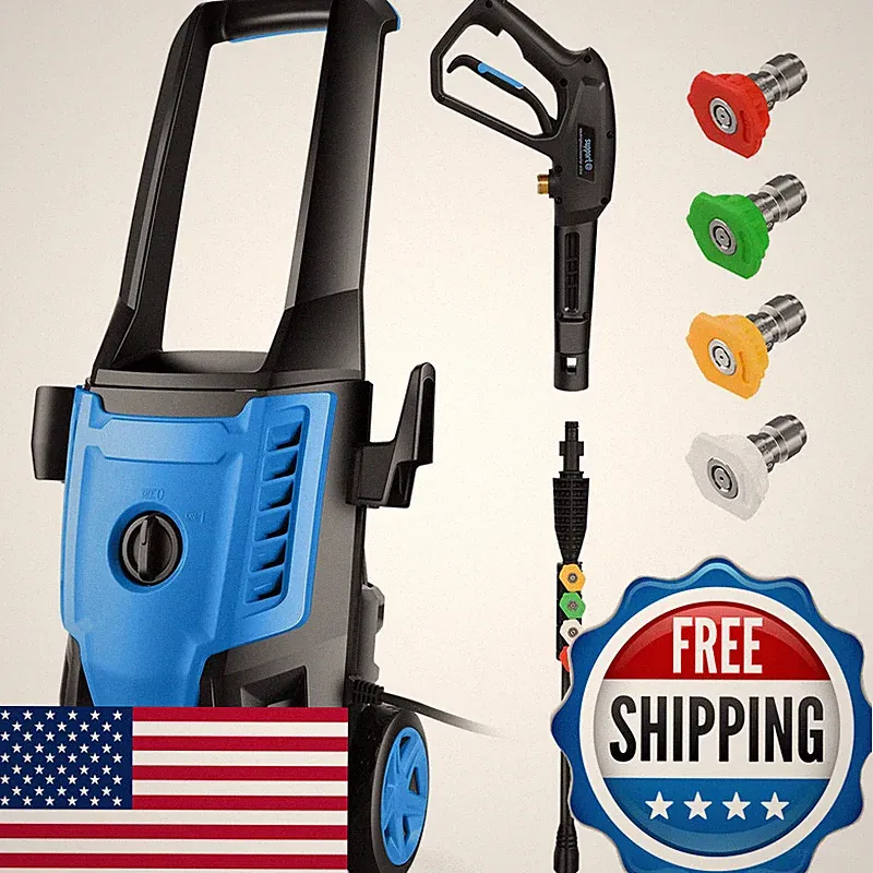 Imdot Electric Pressure Washer 5000 Psi 4.0Gpm Portable Power Washer 4 Qc