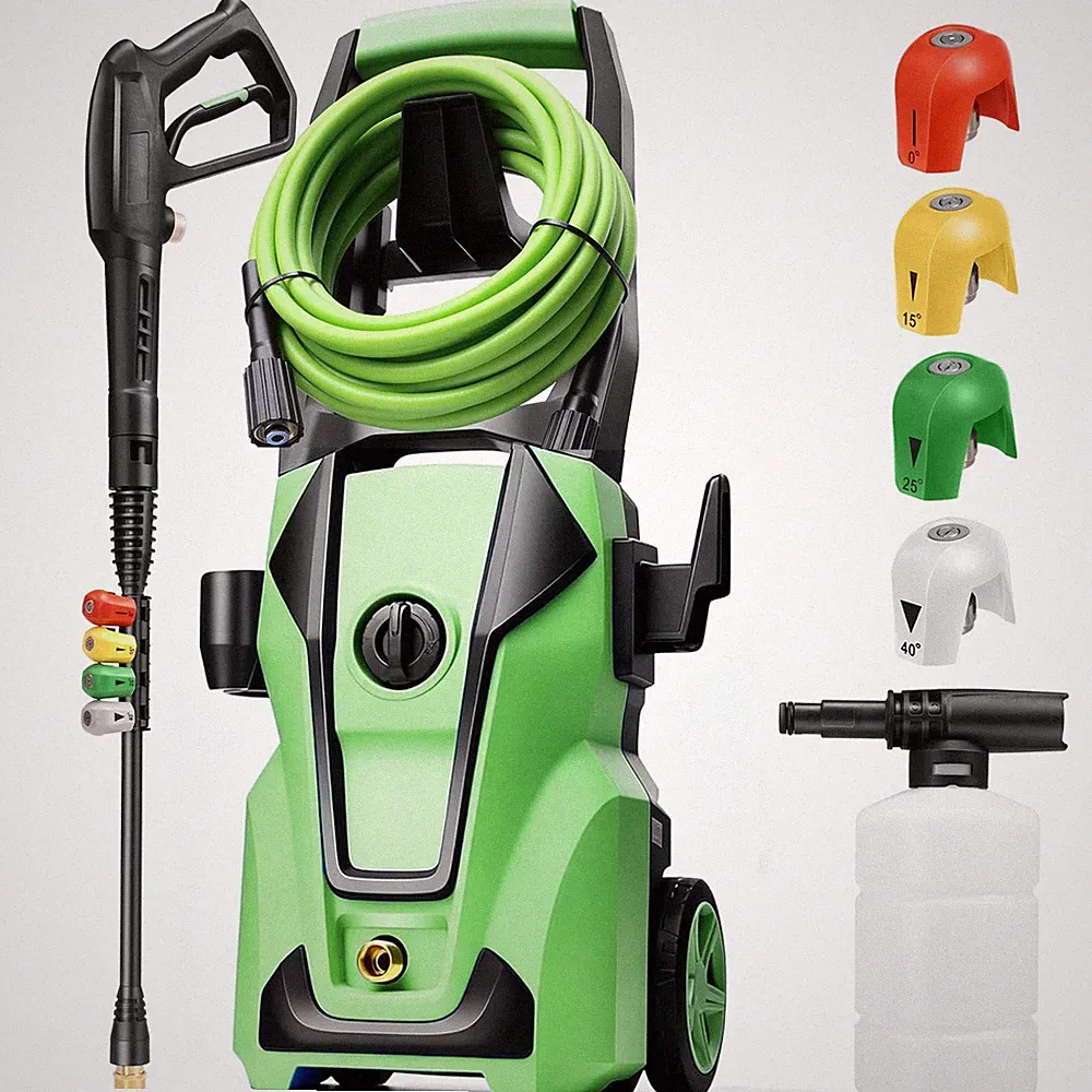 Imdot Electric Pressure Washer 5000PSI Max 4.0GPM Portable Washer, Green