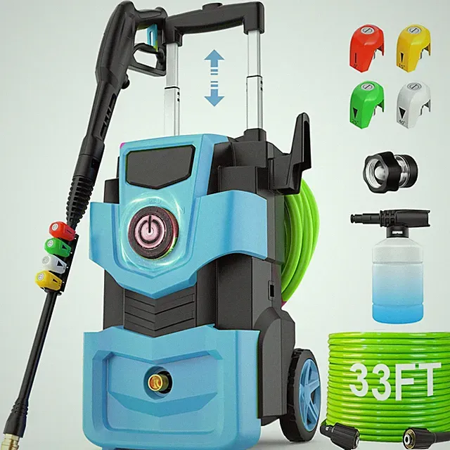 Imdot Electric Pressure Washer 5000PSI Model JX14 - 33FT Hose