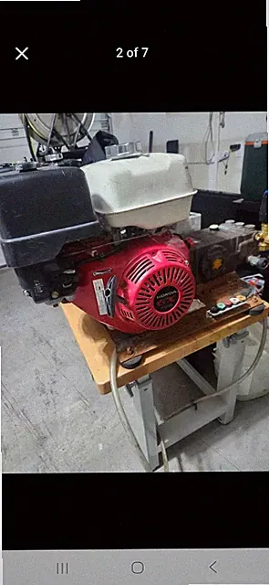 Industrial Power Washer 2500 Psi 5.5 GPM Gas Powered
