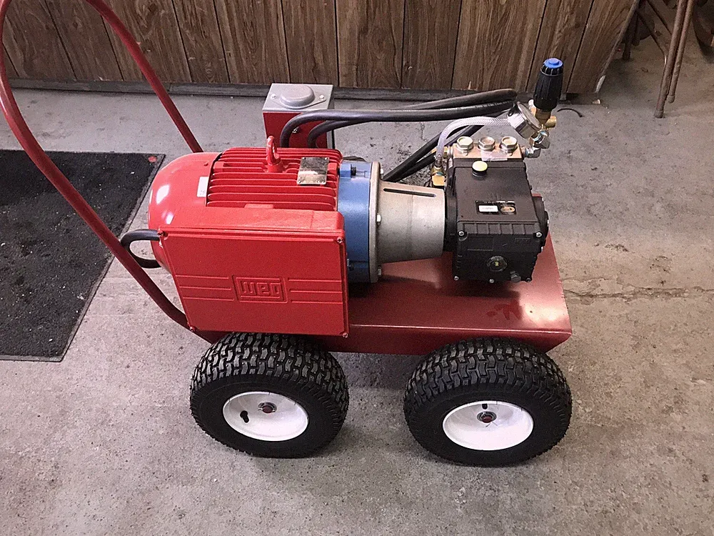 Industrial Pressure Washer Electric 220v 3000psi PSI 4.8gpm GPM